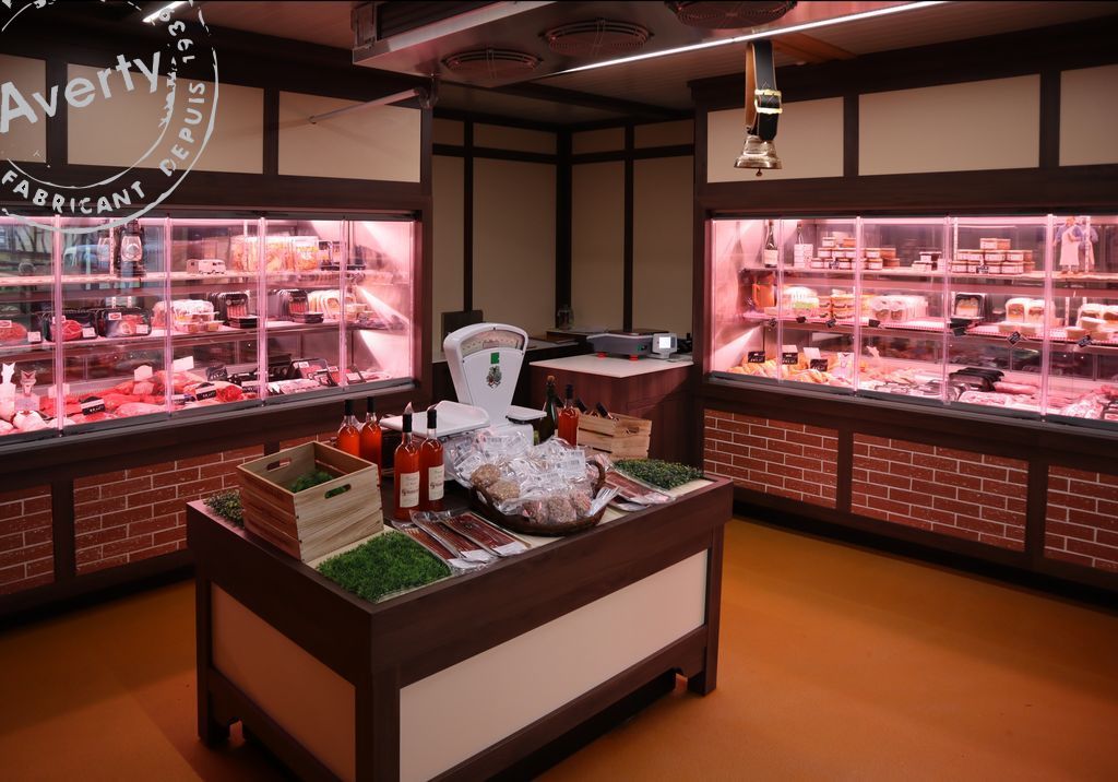 réfrigérées fermées boucherie et charcuterie