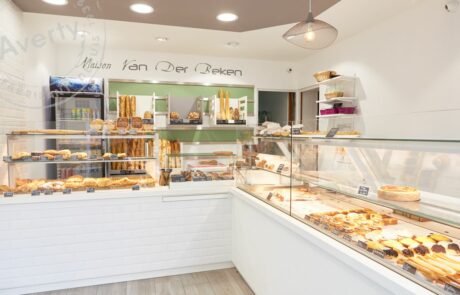 boulangerie blanc faïence métro vert