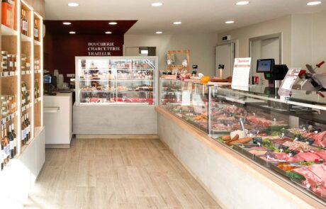 Intérieur Boucherie Chez Clément à Pont Croix